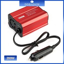 시거잭 자동차 인버터 200W 전원 12V 220V 및 AC 110v 변환기 자동 충전기 어댑터 수정 사인파 EU 미국 JP 소켓, 12V 110V JP, CHINA