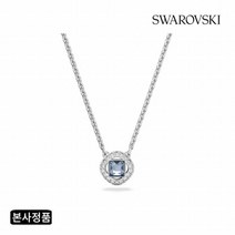 [스와로브스키] [/본사정품] Angelic 블루 로듐 목걸이 5662142