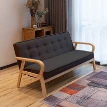 엔틱 소파 가죽 레트로 거실 명품 천연 넓은 통가죽 고풍 북유럽 홈쇼핑, 3인승(1.57m) 좌고 39CM, (업그레이드)다크그레이브러쉬포인트탈부착세탁