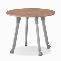 한성 국산 에스에프원형탁자 1200 콘크리트 원목 아카시아 발티모