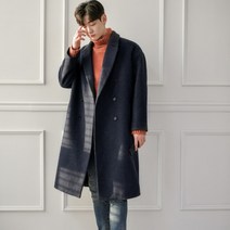오버핏 두툼한 울60% 프리미엄 트윌 더블코트 Premium Wool Double Big Coat CY20228