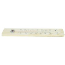 벽걸이형 화씨 섭씨 원목 수은온도계 4p 학교온도계, 1개