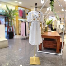 멜로디가든 민들레니트조끼 원피스(M2MM6O186)