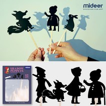 미디어 MIDEER 그림자놀이 유아 교구 4종, 빨간망토