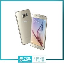 삼성 갤럭시S6 중고 휴대폰 중고폰 공기계, 화이트펄, 갤럭시S6 64G S등급, 64GB