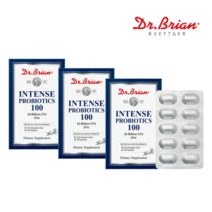 100억 프로바이오틱스 프리미엄 유산균캡슐 락토바실러스 가세리 유산균 장건강 장유산균 닥터브라이언 인텐스 프로바이오틱스 100 30캡슐 3개
