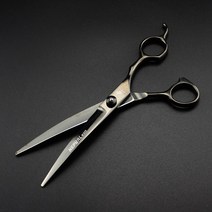 애견가위 강아지 미용가위 6.0 인치 전문가용 반려견 미용 가위 연마 도구 동물용 털 더블 테일 곡선 커, 01 7.0Curved  Down