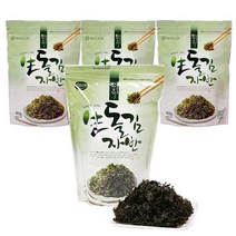 [유통기한 23.07] 무조미 100% 곱창돌김 김자반(40g)*3봉, 단품