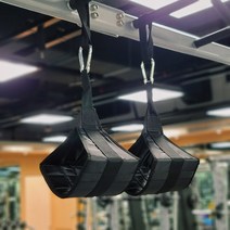 근성장월드 행잉레그레이즈 AB 스트랩 슬링 코어 복근 운동기구 홈트 Muscle Up World hanging leg raise AB strap, 2개 1세트 ( 후크 및 스트랩 포함)