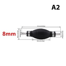 화물차 무시동히터 차박 난방 차량 히터 온풍기 6mm/8mm/10mm/12mm 핸드 연료 펌프 라인 고무 알루미늄 프, 02 Hand oil pump 8mm