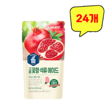 고흥 꽃향 석류 에이드, 24개, 320ml