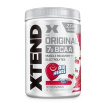 엑스텐드 오리지널 BCAA 에어헤드 체리맛 30서빙 399g, 1개