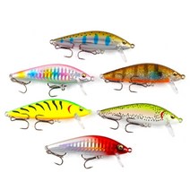 999피싱 싱킹 미노우 농어 루어 배스 낚시 58mm 10g, 06번 레드