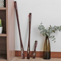 핸드메이드 흑단 자개 구두주걱 22cm 55cm 70cm - 최소구매 2개, 흑단자개구두주걱70cm