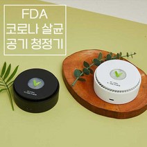 플라즈마 에어 V 휴대용공기살균기 소형공기청정기, 블랙(탁상용/차량용)