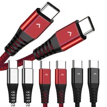 베리어 100W C to C타입 고속충전 케이블, 블랙, 100W C to C 1.8m