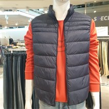 BANGBANG SH01 남여 공용 골드 구스다운 경량 조끼 NEY620-F69