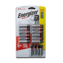 에너자이저 맥스 AA(12+4)+AA(12+4)건전지 (총32입), 1세트