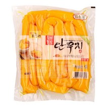 치자쫄깃단무지 1KG한들찬, 1kg, 1개