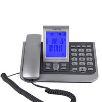 최신형 TK-2000 자동응답 유선 전화기