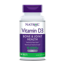 NATROL 나트롤 비타민D 10000IU 60정, 1개, 기본