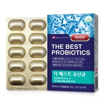 노블 더베스트 100억 유산균 보장 식물성 캡슐형 장유산균 건강기능식품, 더베스트 유산균 한달(30정)