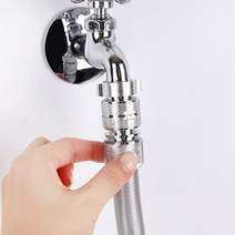 황동 호스커넥터 물호스 연결 퀵커넥터 수도연결 (옵션선택), 6구황동호스커넥터(1개), 1개
