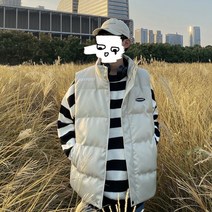 가죽조끼 가죽자켓 라이더자켓 레더자켓 가을 겨울 조끼 남코트 판 트렌드 민소매 도톰 PU 퍼 면 보온 남성
