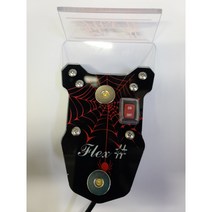 플렉스샵 배달대행거치대 자석거치대 충전거치대 1구 단품(볼마운트포함) 블루+레드색상 배달대행거치대 자석 거치대 오토바이 거치대, 블루