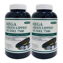 시니케어 초록입홍합 7500mg 365정+2개 한셋트+사은픔 관절크림+무료배송, 730, 2개