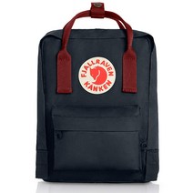Fjallraven Kanken 세련된 디자인의 클래식 가방 워터프루프 디자인 7L/16L/20L 성인 및 어린이용 검은색 빨간 멜빵