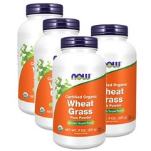 나우푸드 위트 그래스 밀싹 파우더 255g NOW Wheat Grass Powder, 4팩