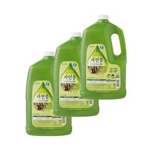 자연퐁 솔잎향 3040ml 3개 찌든때 걱정없는 주방세제