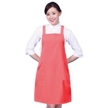 곱창 도예 목공 목수 미대 미술용 앞치마 AE137, FREE, AE137핑크