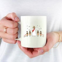 바보사랑 교회 주문제작 머그컵 굿즈 소량 대량 인쇄.마이월플레이즈, 양쪽