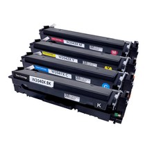 HP 416X W2040X 정품 인식칩 장착 재생토너 M479fdw M479dw M454dn M480f M454dw 호환, 파랑, 1개