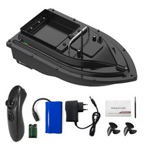 낚시보트 미끼보트 Flytec 2011-5 rc 보트 업그레이드 버전 2.4g 더블 모터 어군 탐지기 낚시 미끼 보트 1.5kg 500m 원격 제어 낚시 배, d16 eu 플러그-500m