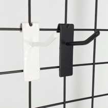 철망후크 철망걸이 50mm, 1개, 블랙