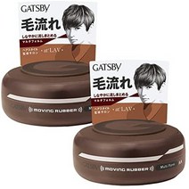 일본직발송 6. GATSBY (개츠비) 무빙 그래버 멀티 포름 맨즈 스타일링 제 헤어 왁스 세트 80 그램 (X 2) B, One Size_고무 멀티포름, One Size_고무 멀티포름, 상세 설명 참조0
