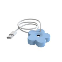 휴대용 USB 꽃잎 모양 공기 가습기 미니 초음파 아로마 테라피 디퓨저 가정용 식물 청정기 휴미디파이어, 03 03