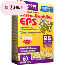 홈쇼핑 자로우 유산균 포뮬러스 자로 도피러스 EPS 60캡슐 락토바실러스 플란타럼, 1개, 60개