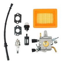 기화기 공기 연료 필터 라인 Stihl FS400 FS450 FS480 SP400 Zama C1Q-S34H Carb 41281200651, 01 Silver