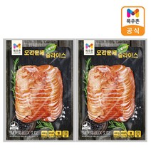목우촌 목우촌 오메가3 오리훈제 슬라이스 400gx2개