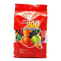 코코아랜드 LOT100 구미어쏘티드젤리, 475g, 5개