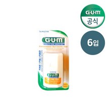 GUM 검 치과 파인 언왁스 대용량 치실(183m) 540 6개입, 단품