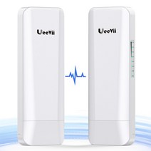 인터넷증폭기 무선ap 와아파이공유기 UeeVii-CPE453 무선 Wifi 리피터 CPE Lang 범위 확장기 300Mbps 5.8Ghz 실외 AP 라우터 브리지 3KM 안테나, [02] AU, [01] CPE453, 01 CPE453_02 AU
