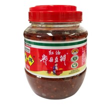 홍홍 중국식품 홍유 비현 피현 두반장 중국된장 중국소스, 500g, 12개
