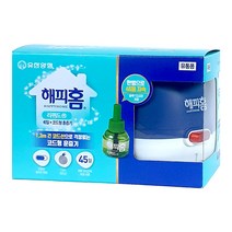 해피홈 리퀴드 코드형 훈증기+리필45일, 1개