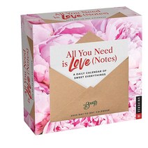 All You Need is Love (Notes) 2023 Day-to-Day Calendar: A Daily Calendar of 스위트 Everythings