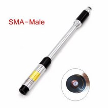 무전기 새로운 듀얼 밴드 고 이득 텔레스코픽 핸드 헬드 라디오 안테나 수확 워키 토키, SMA-남성